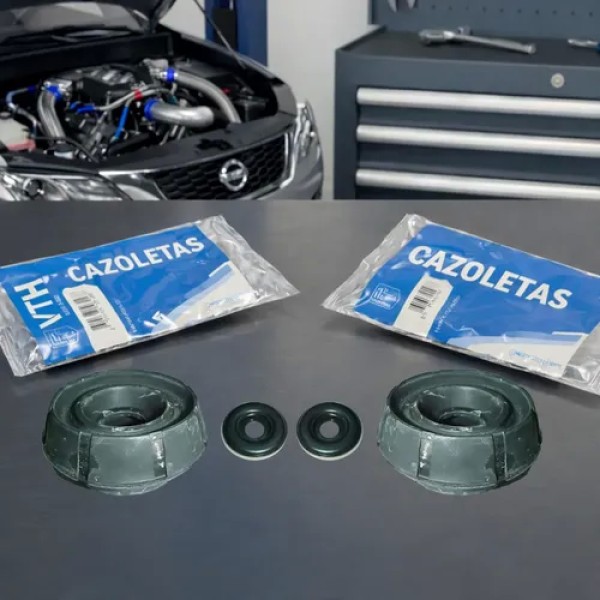 Kit X2 Cazoleta C/crapodina Renault Logan Sandero Duster Vth