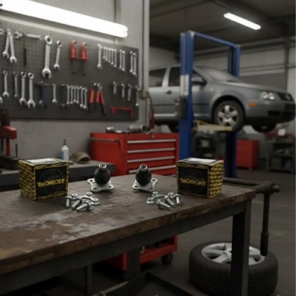 Kit X2 Rotula Volkswagen Golf Iv Bora Monroe Axios