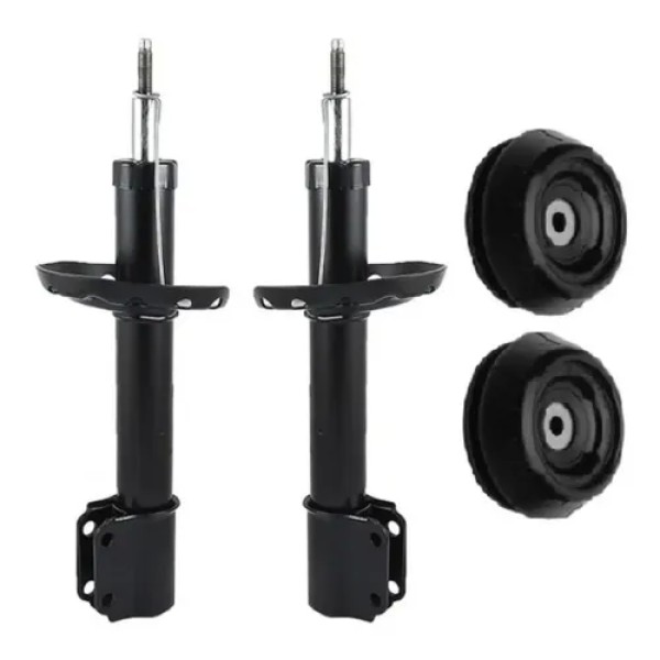 Kit X2 Amortiguadores Delanteros Con Cazoleta Agile Monroe