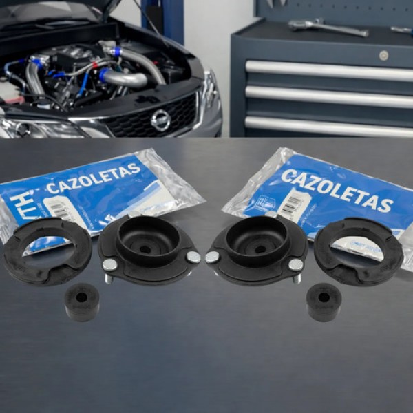 Kit X2 Cazoleta C/crapodina Toyota Hilux Sw4 05/15 Vth