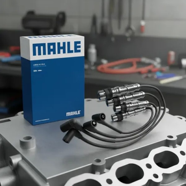 Kit Cables De Bujias Mahle Volkswagen Gol Power Fox Saveiro Negro