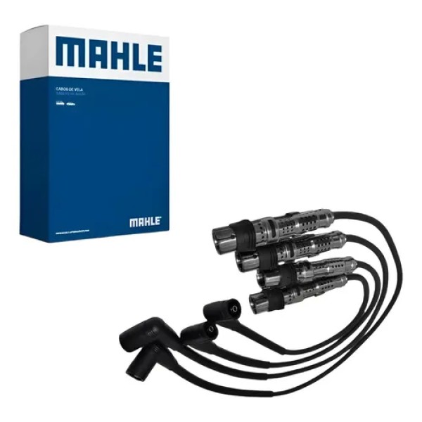 Kit Cables De Bujias Mahle Volkswagen Gol Power Fox Saveiro Negro