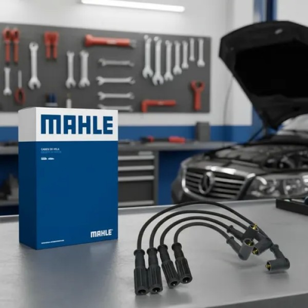Kit Cables Bujia Mahle Logan Kangoo Clio Sandero 1.6 8v K7m Negro