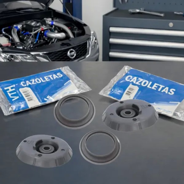 Kit X2 Cazoletas Vth C/crapodina Skf Citroen C3 Picasso