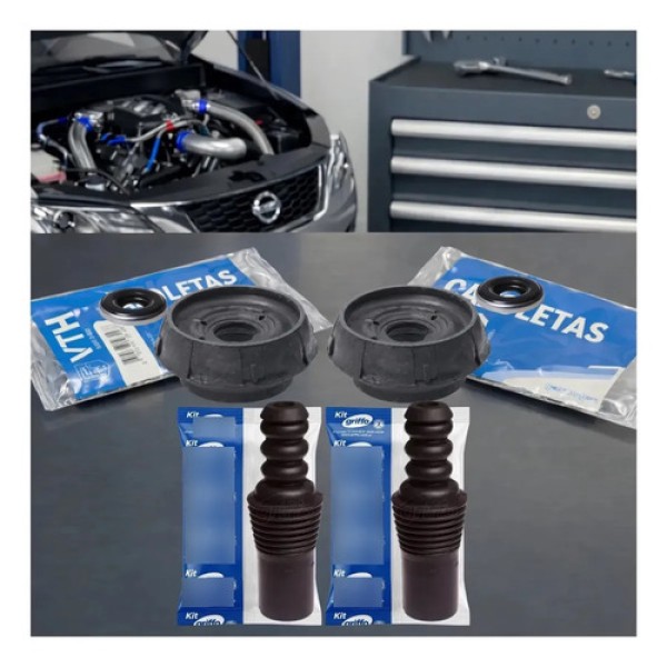 Kit Cazoletas + Crapodinas Vth Tope Y Fuelle Clio 2 Kangoo