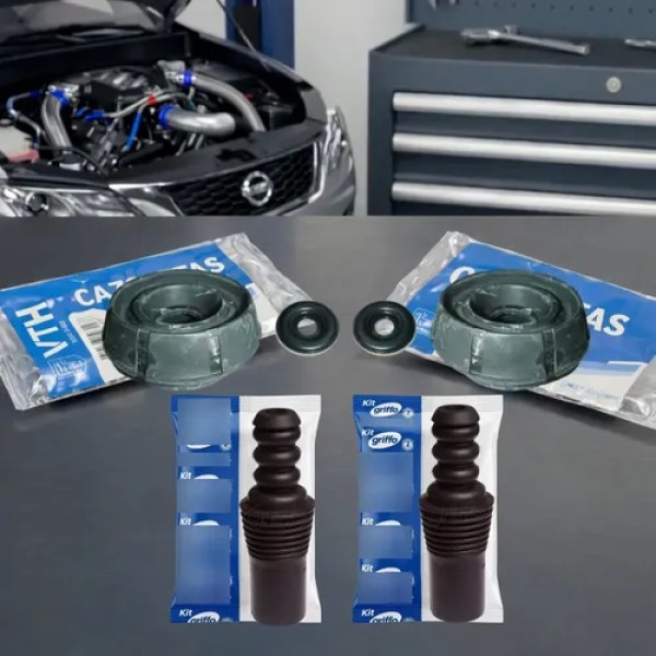 Kit Cazoletas + Crapodinas Tope Fuelle Sandero Logan Duster