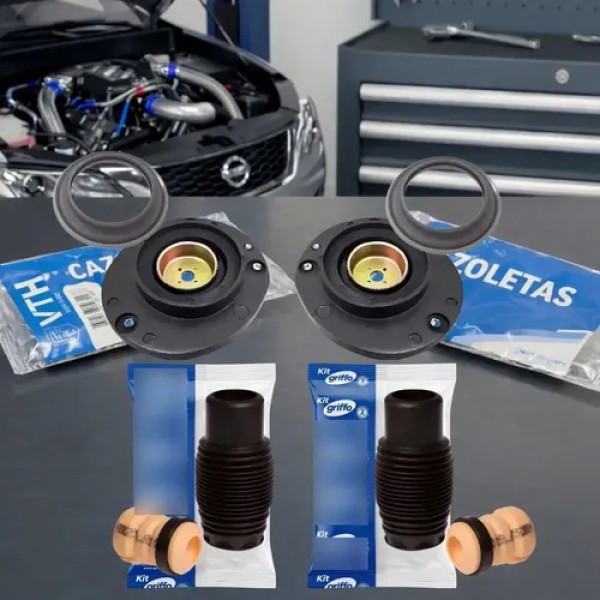 Kit Cazoletas Vth C/crapo. Topes Y Fuelles Peugeot 206 207