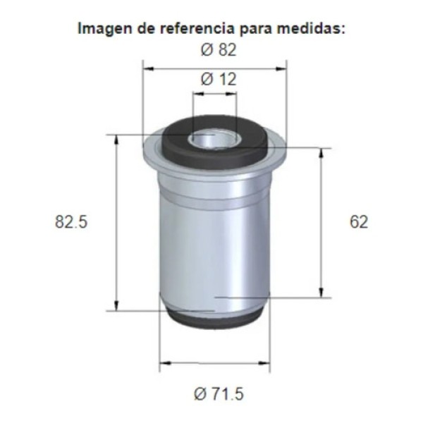 Buje De Eje Trasero Peugeot 308 408 Citroen C4 Vth