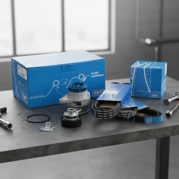 Kit Distribucion + Bomba Poly V Gol Trend Voyage 1.6 8v Skf