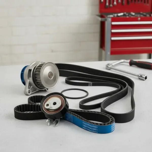 Kit Distribucion + Bomba Poly V Gol Trend Voyage 1.6 8v Skf