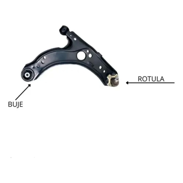 Kit Parrilla + Rotula Delantera Izquierda Nakata Bora Golf