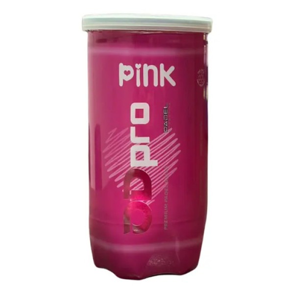 Tubo Pelota Padel Odpro X2 Unidades Ajpp Rosa Pink Rosa Chicle