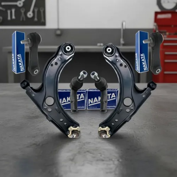 Kit Vw Nakata Bora Golf Iv Parrillas + Bieletas + Extremos