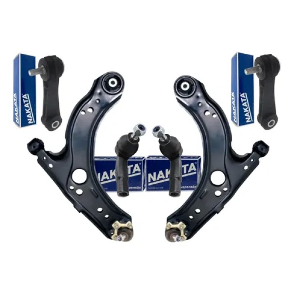 Kit Vw Nakata Bora Golf Iv Parrillas + Bieletas + Extremos