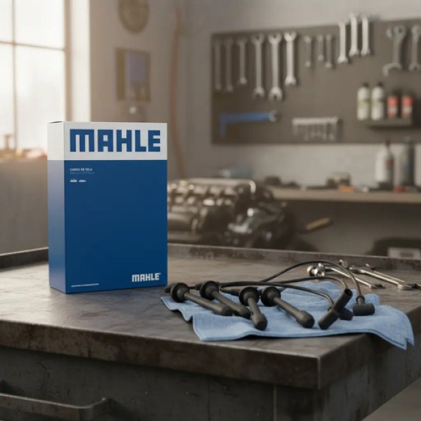 Kit X4 Cables De Bujia Sportage 2.0 16v 05/09 Mahle Negro