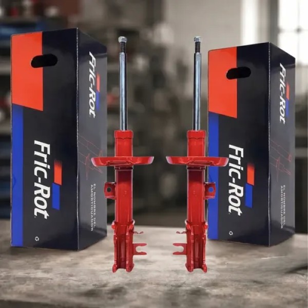 Kit X2 Amortiguadores Delanteros Fric Rot Onix Spin Activ