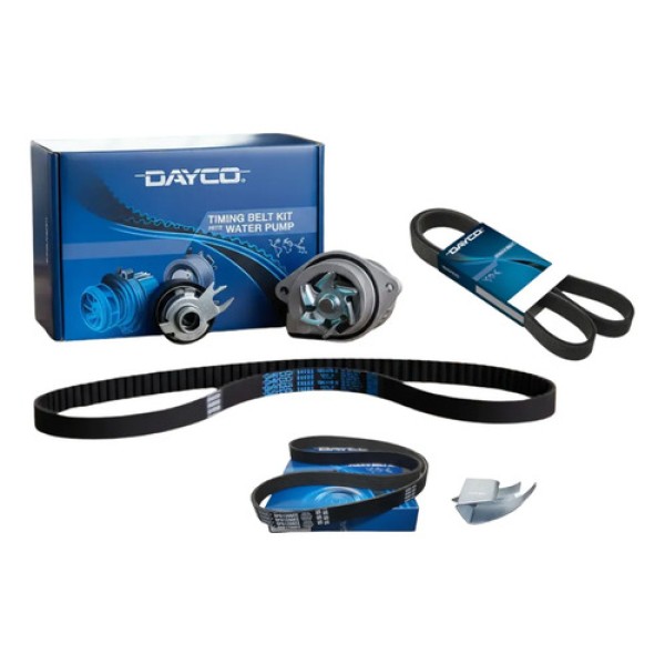 Kit Distribucion Bomba Poly V Gol Trend Voyage 1.6 8v Dayco
