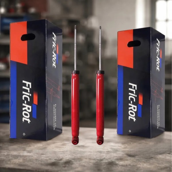 Kit X2 Amortiguadores Traseros 307 C4  Fric Rot Max