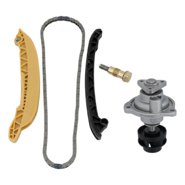 Kit Cadena Distribucion + Bomba Ecosport Fiesta 1.6 8v Zetec Azul
