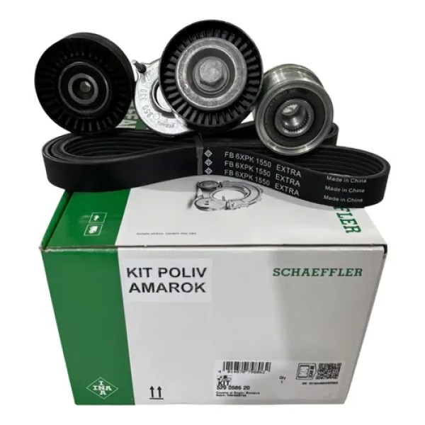 Kit De Correa Poli V Ina Amarok 2.0 Tdi