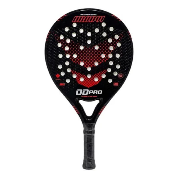 Paleta Padel Odpro Arrow 2026 Carbon Eva Soft 38mm Rojo