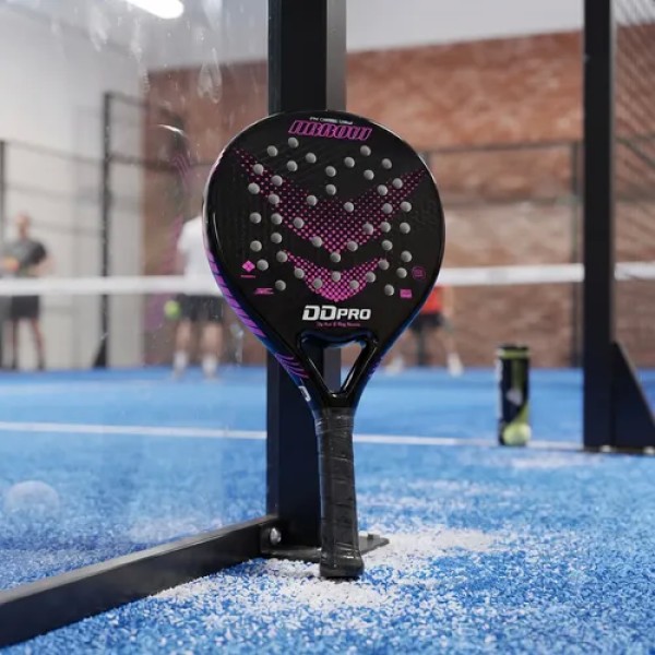 Paleta Padel Odpro Arrow 2026 Carbon Eva Soft 38mm Rosa Chicle