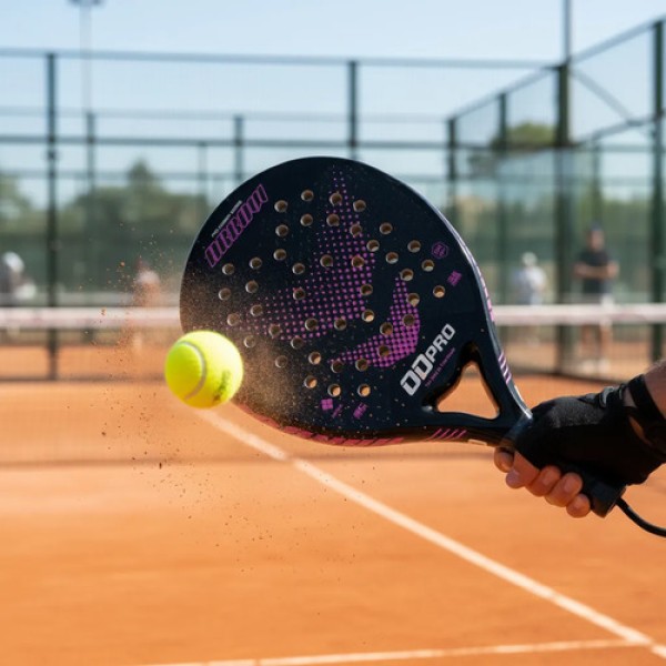 Paleta Padel Odpro Arrow 2026 Carbon Eva Soft 38mm Rosa Chicle
