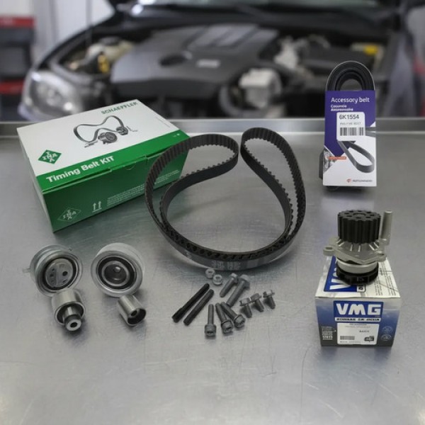 Kit Distribucion Ina Vw Amarok + Bomba Vmg + Correa Poli V