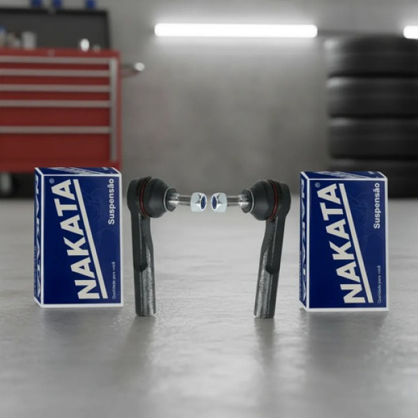 Kit X2 Extremos Direccion Nakata Fiat Linea Punto Qubo