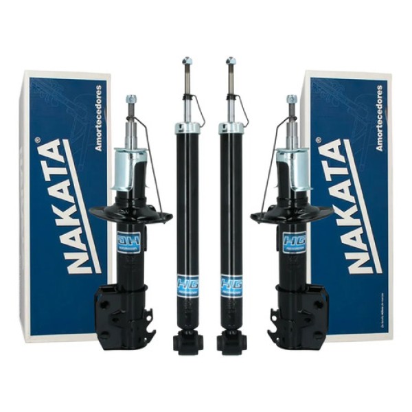 Kit X4 Amortiguadores Delanteros Nakata Toyota Yaris Manual