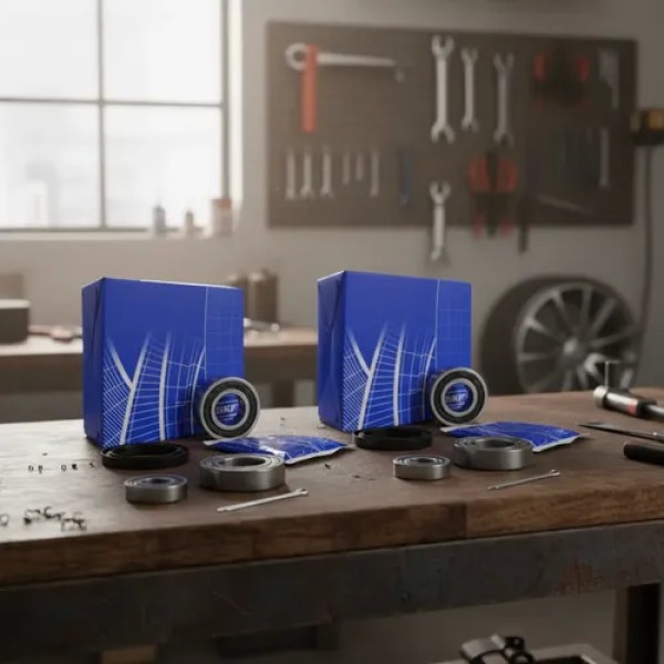 Kit X2 Rodamientos Rueda Trasero/delantero Skf Corsa Celta