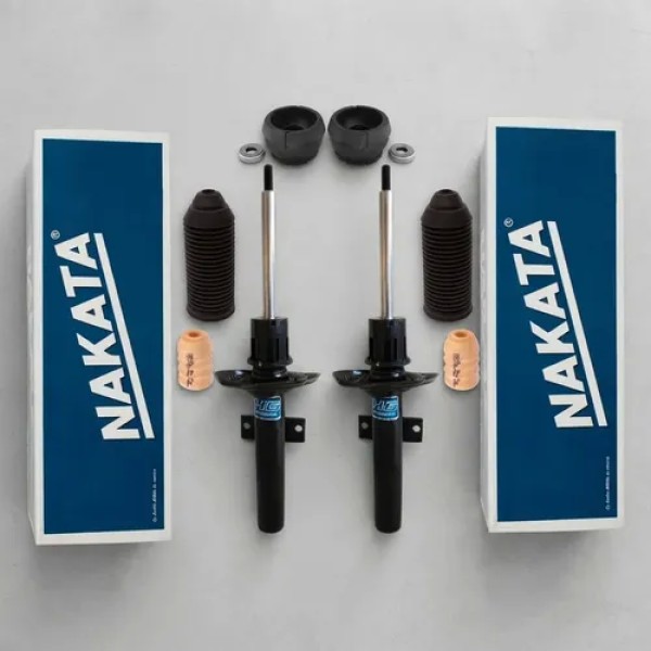 Kit Amortiguadores Delanteros Nakata + Cazoleta Virtus Polo