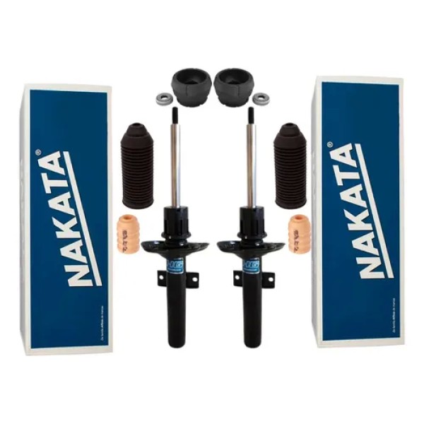 Kit Amortiguadores Delanteros Nakata + Cazoleta Virtus Polo