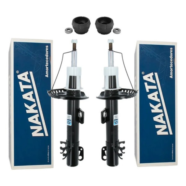 Kit Amortiguadores Nakata + Cazoletas + Crapodinas Vw Up
