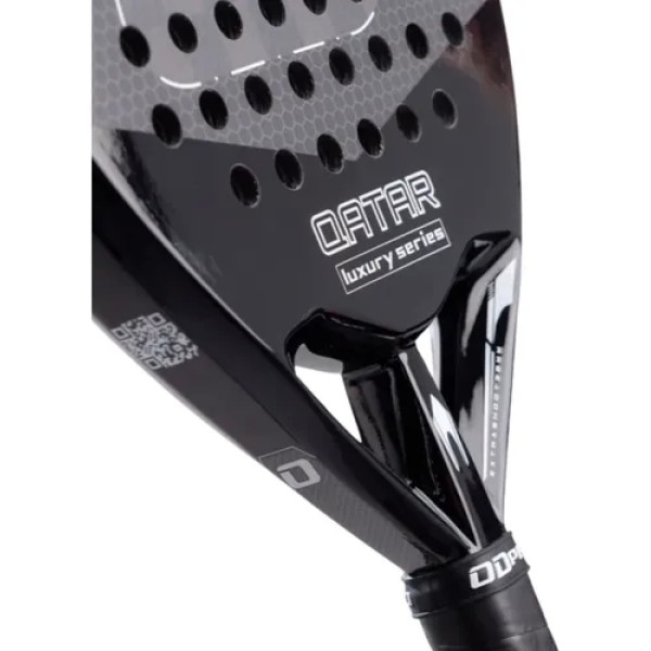 Paleta Pádel Odpro Qatar Luxury Carbono 18k Eva Soft Negro