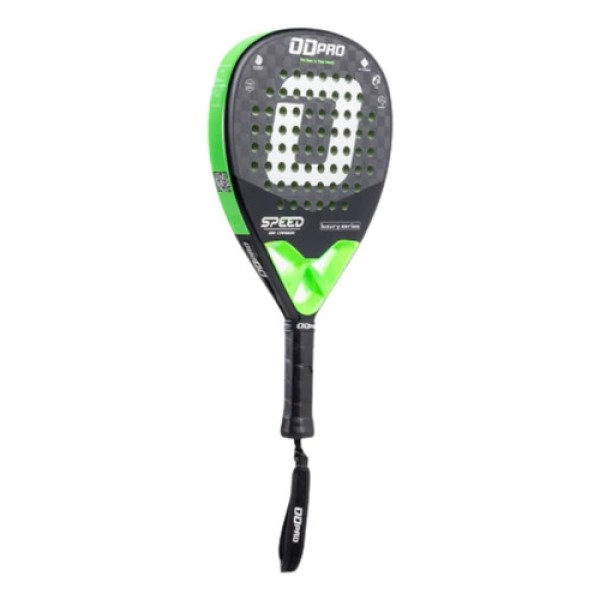 Paleta Pádel Odpro Speed Carbono 12k Luxury Con Funda Verde