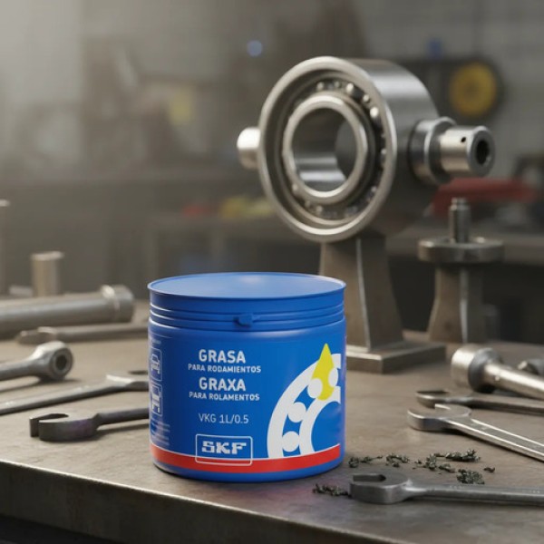 Grasa Litio Para Rulemanes De Alta Exigencia Skf Vkg1l 500g