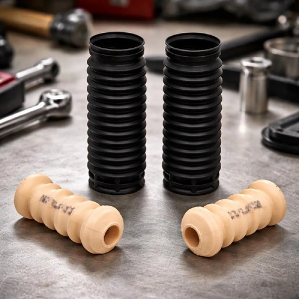 Kit X2 Tope Y Fuelle Traseros Ford Ka 97/14 Griffo