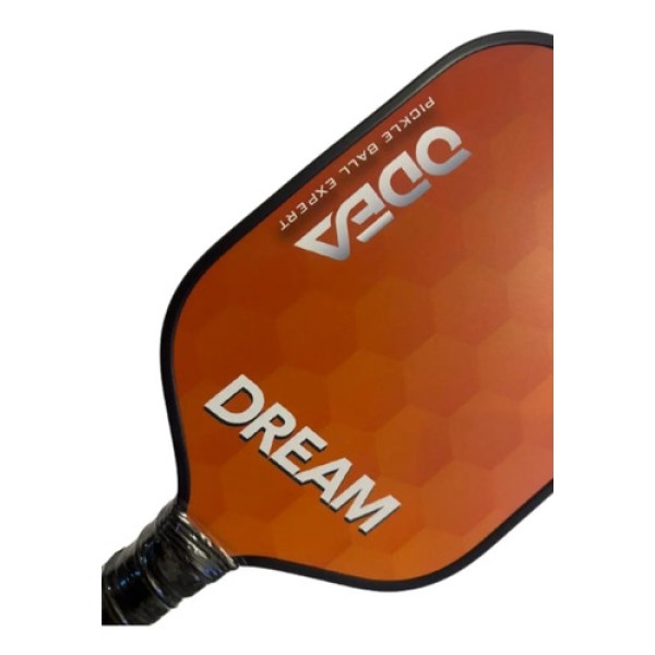 Paleta Odea Pickleball Dream Carbono 16mm + Funda Naranja