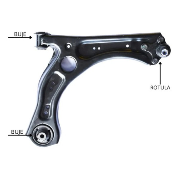 Parrilla + Rotulas Derecha Nakata Vw Polo Virtus T-cross