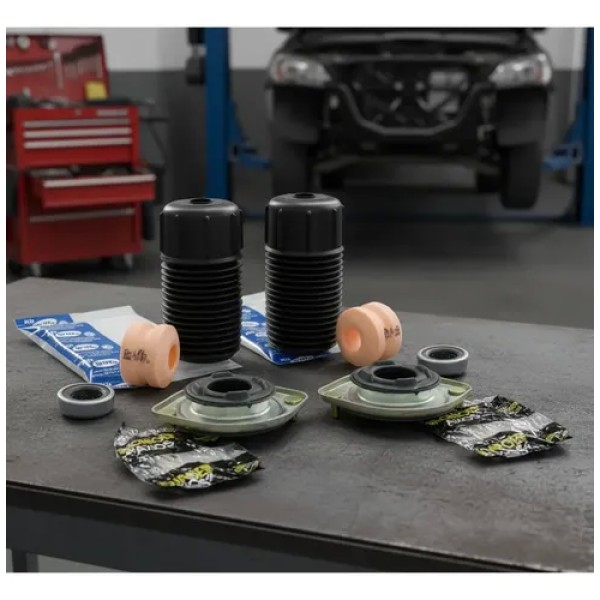 Kit X2 Cazoletas + Crapodinas Tope Y Fuelle Corsa Celta Fun