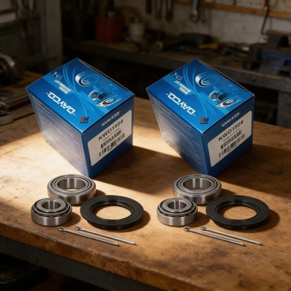 Kit X2 Rodamientos Rueda Trasero Dayco Chvrolet Corsa Celta