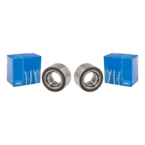 Kit X2 Rodamientos Delantero S/abs Skf Renault Logan Sandero