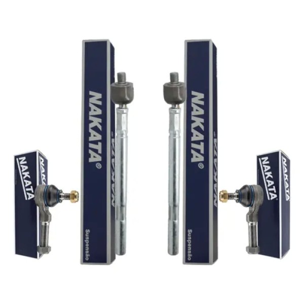 Kit Nakata Peugeot 206 207 Precap Axial + Extremos Direccion