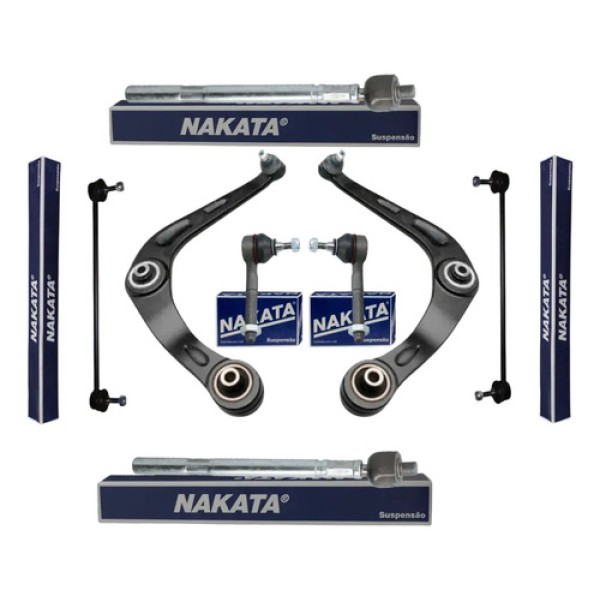 Kit Nakata 206 207 Parrillas + Bieletas + Extremos + Precap