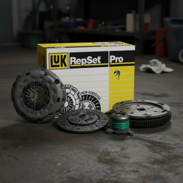 Kit Embrague Placa + Disco Bi Masa + Crapodina Luk Vw Amarok