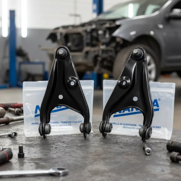Kit X2 Parrilla Suspensión Nakata Renault Sandero Logan ./12