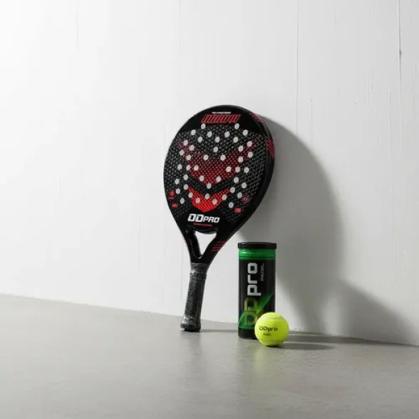 Paleta Padel Odpro Arrow 2026 Carbon Eva Soft 38mm + Tubo Rojo