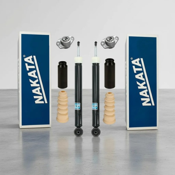 X2 Amortiguadores Nakata Trasero + Cazoleta + Fuelle Bora