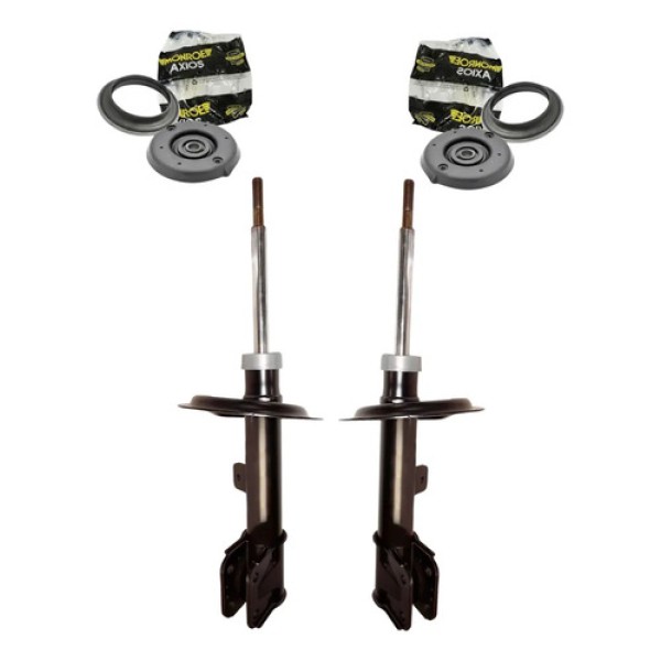 Kit X2 Amortiguadores Delanteros Nakata + Cazoletas 307 C4